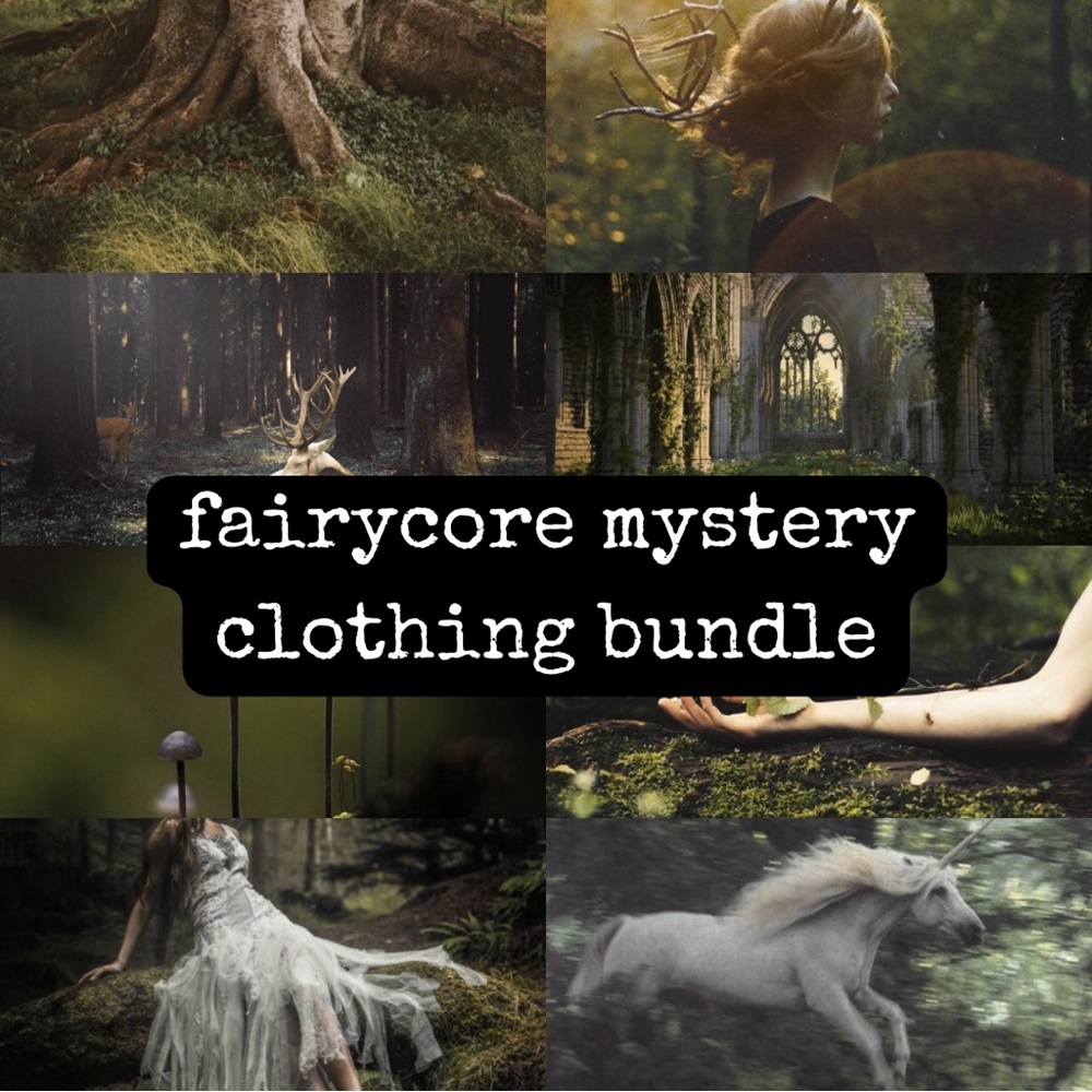 Fairycore mystery clothing bundle box